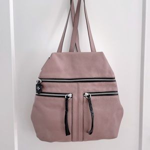 Oryany Chloe Pebble Leather Backpack